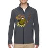 Men's Cruise Two-Layer Fleece Bonded Soft Shell Jacket Thumbnail