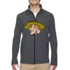 Men's Cruise Two-Layer Fleece Bonded Soft Shell Jacket Thumbnail