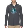 Men's Cruise Two-Layer Fleece Bonded Soft Shell Jacket Thumbnail